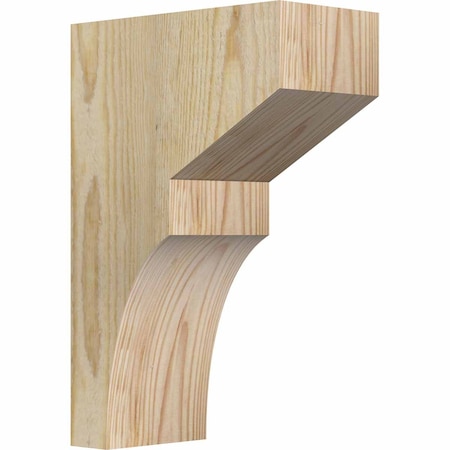 Ekena Millwork Monterey Rough Sawn Corbel, Douglas Fir, 4"W x 8"D x 12"H COR04X08X12MON00RDF